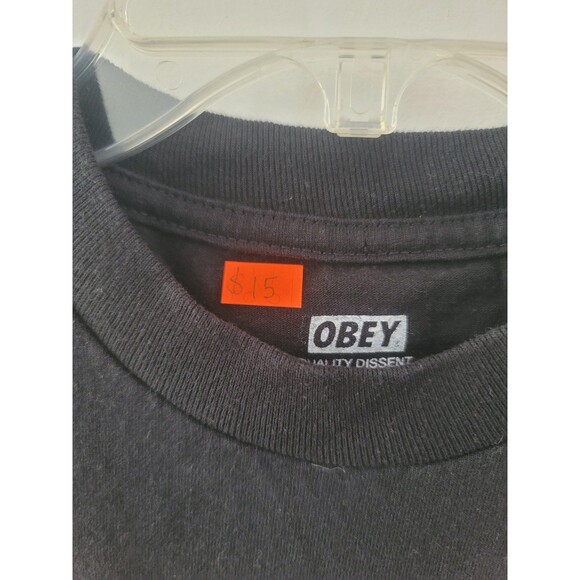 OBEY Defend Black Lives Tee Shirt Medium - Picture 10 of 10